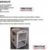 Rullebord/serverings-bord