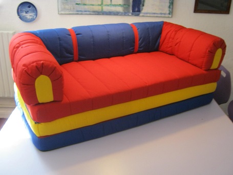 Sofa med betræk