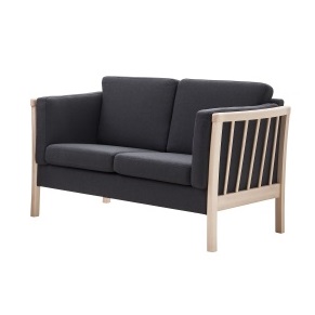 2302023 K Sofa 2 personers "Dronning" i stof