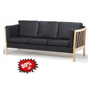 2302322 K sofa kustlæder