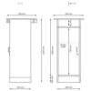 2502290 tegning indskriovnings pult
