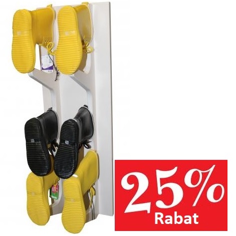 2504080 K Støvle-tørre reol 5 par