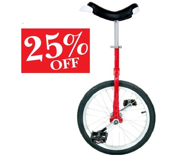 enhjulet cykel