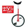 enhjulet cykel