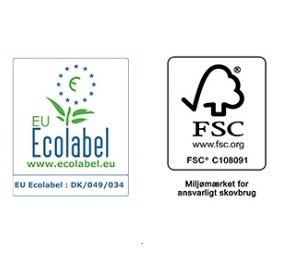 FSC nærket Miljø mærket