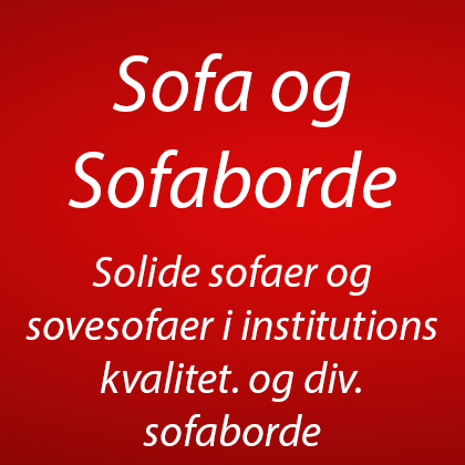 sofa og sofaborde AKUSTIK sofa Støjdæmpende