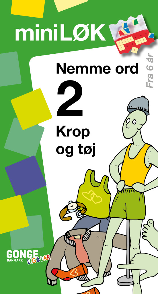 Krop og tøj ORD miniløk fra 6 år.
