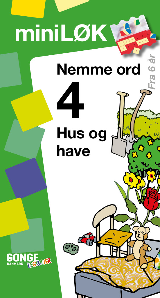 Hus og have ORD miniløk fra 6 år