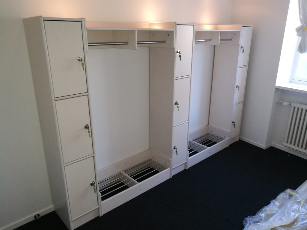 Personale garderobe 9 rum