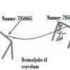 7950664 B Bremsefjeder med Gummibuffer 3 m