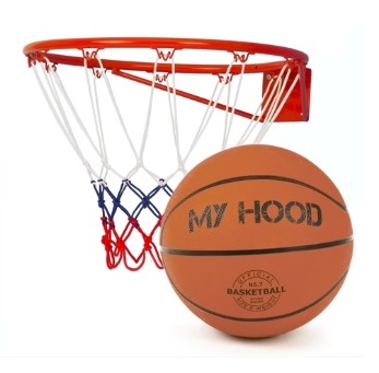 3104201 k Basketballkurv med bold