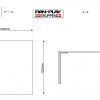 Bord laminat 1200x1200