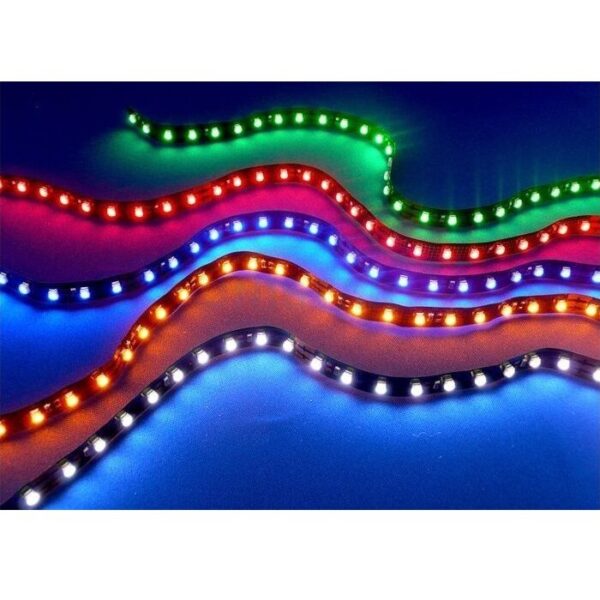 Lyskæde LED lysstrip 5m m/fjernbetjening