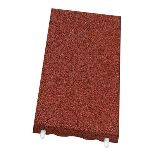 7950555 k Gummiflise, faldunderlag, 50x25 cm