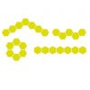 Hexagon skum element stor