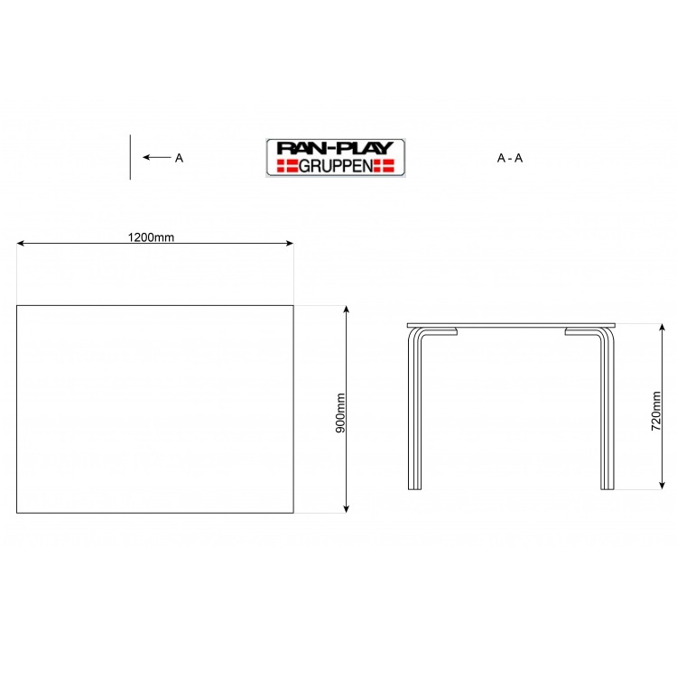 2109110 B Bord Linoleum 900 x 1200