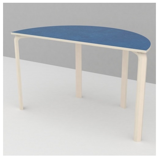 2109130 A Bord Linoleum 600 x 1200 Halvrundt