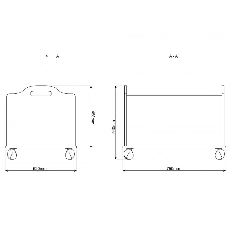 2502090 CK Mobil opbevaringskasse - stor