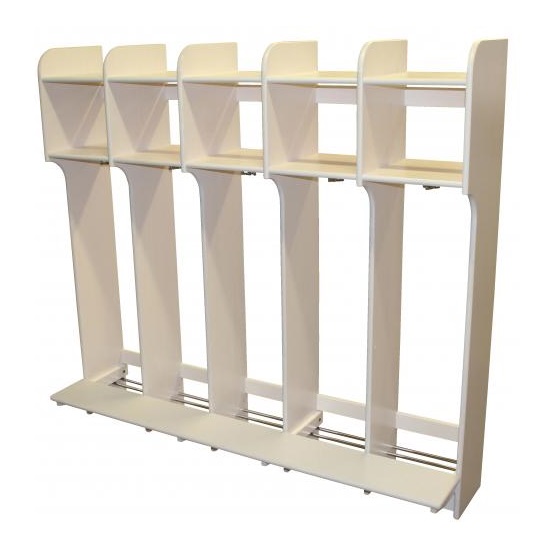 2502350 A1 Skolegarderobe m. lamineret bænk