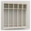 Skolegarderobe uden bænk