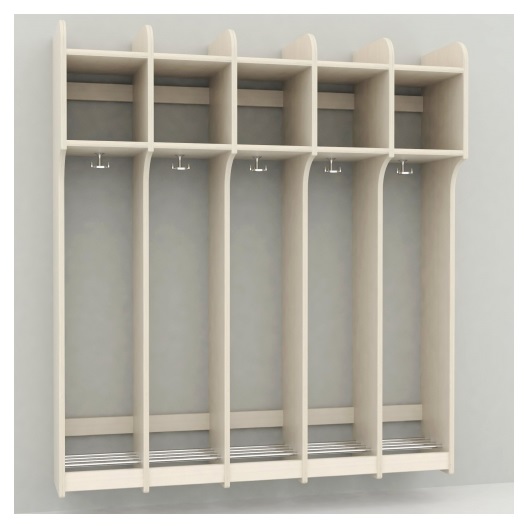 2502352 1K Skolegarderobe uden bænk