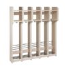 Skolegarderobe uden bænk