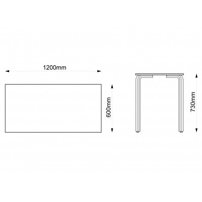 Bord laminat 600x1200.