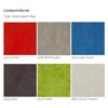 Linoliumsfarver 2021 - OW Bord Linoleum 600 x 1200 Halvrundt
