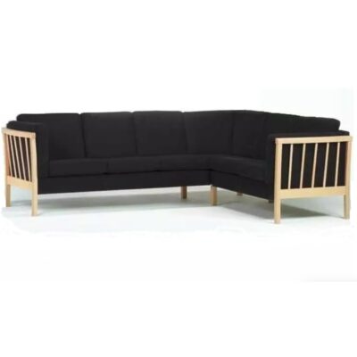 2350420 læder Hjørnesofa