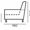 2350850 DD sovesofa