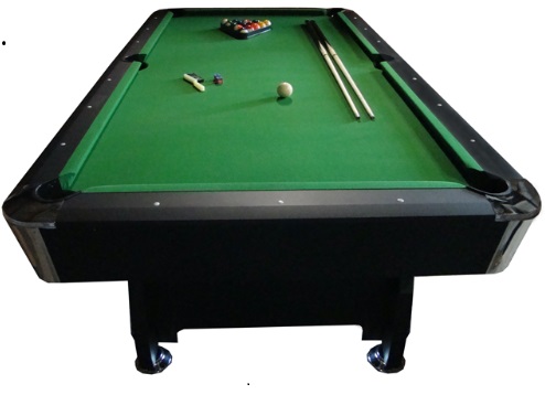 Poolbord 7 fod med udstyr