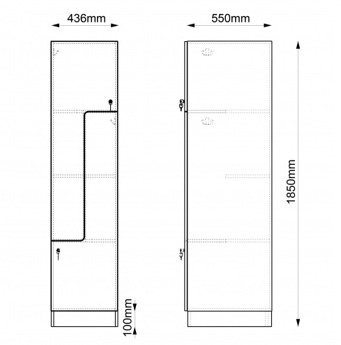 Garderobe skabe