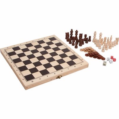 6400320 B Skak og backgammon i trækasse