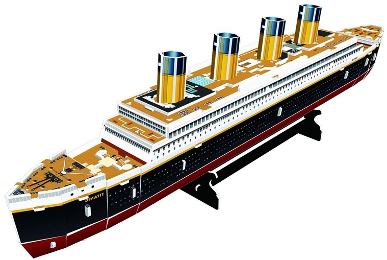 3D puslespil Titanic