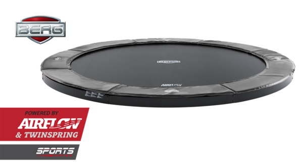 Flatgroud trampolin