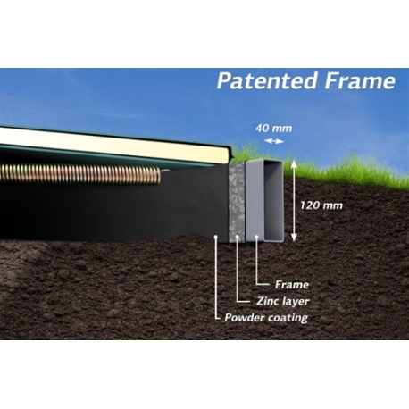 Flatgroud trampolin